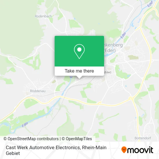 Карта Cast Werk Automotive Electronics