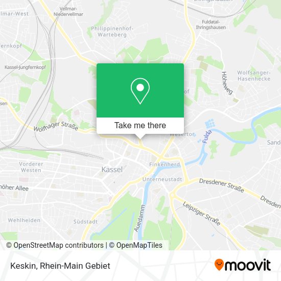 Карта Keskin