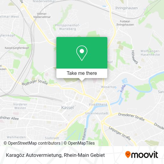Карта Karagöz Autovermietung