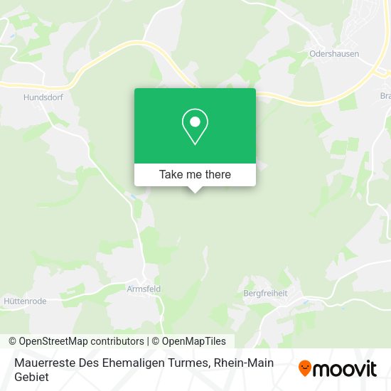 Карта Mauerreste Des Ehemaligen Turmes