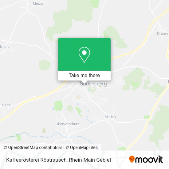 Карта Kaffeerösterei Röstrausch