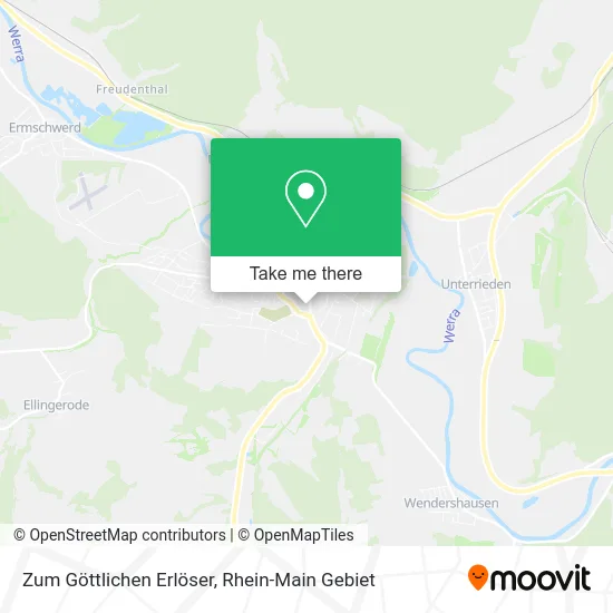 Карта Zum Göttlichen Erlöser
