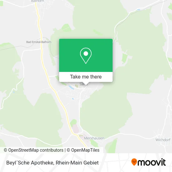 Карта Beyl´Sche Apotheke
