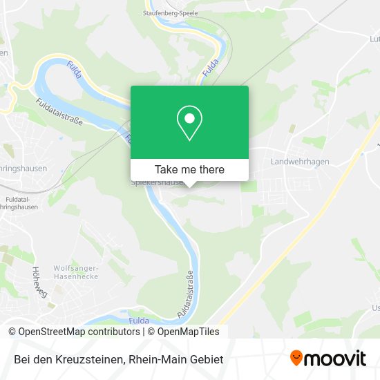 Карта Bei den Kreuzsteinen