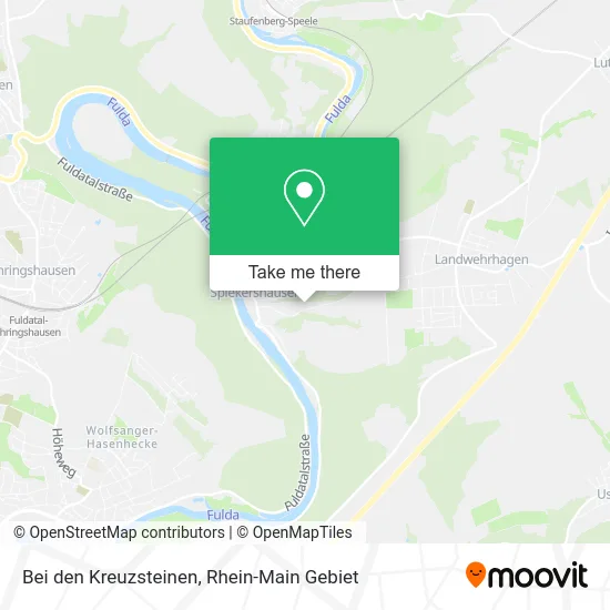 Карта Bei den Kreuzsteinen