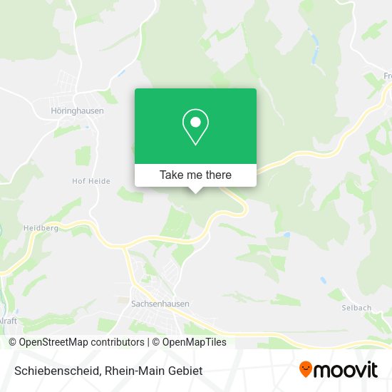 Карта Schiebenscheid