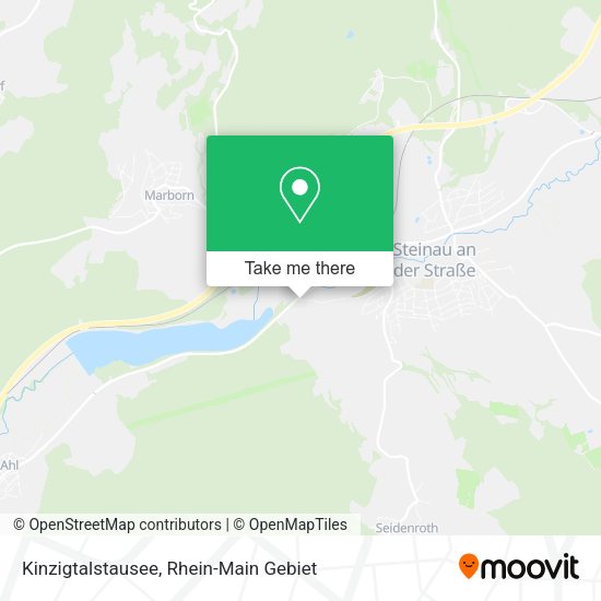 Kinzigtalstausee map