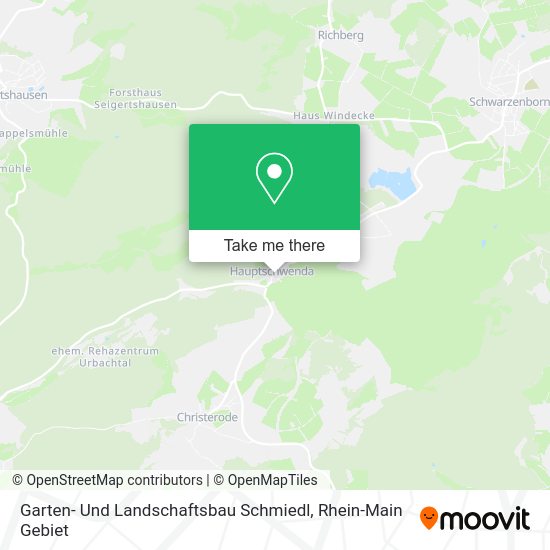 Карта Garten- Und Landschaftsbau Schmiedl