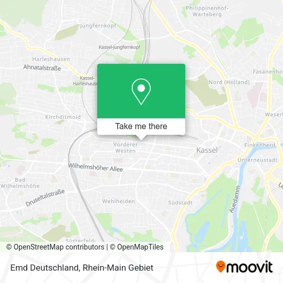 Карта Emd Deutschland