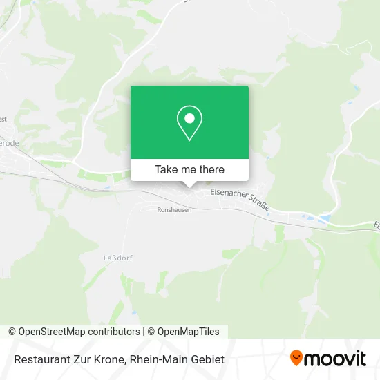 Карта Restaurant Zur Krone