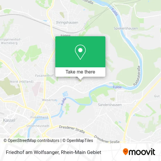Карта Friedhof am Wolfsanger