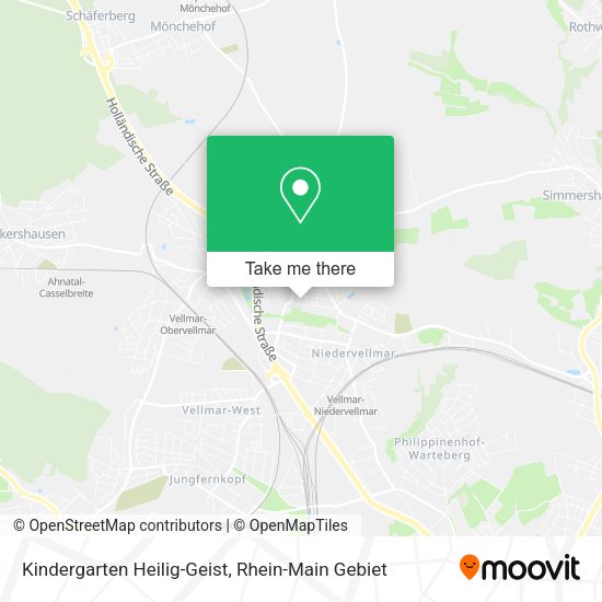 Карта Kindergarten Heilig-Geist