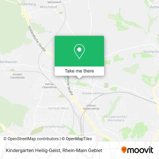 Карта Kindergarten Heilig-Geist