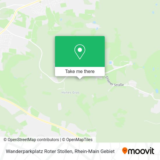 Карта Wanderparkplatz Roter Stollen
