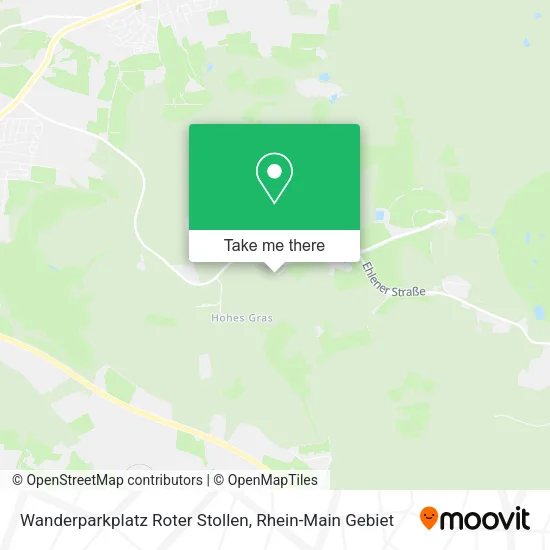 Карта Wanderparkplatz Roter Stollen