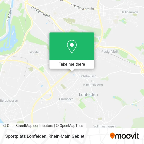 Карта Sportplatz Lohfelden