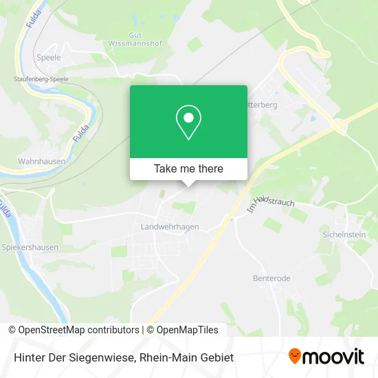 Карта Hinter Der Siegenwiese