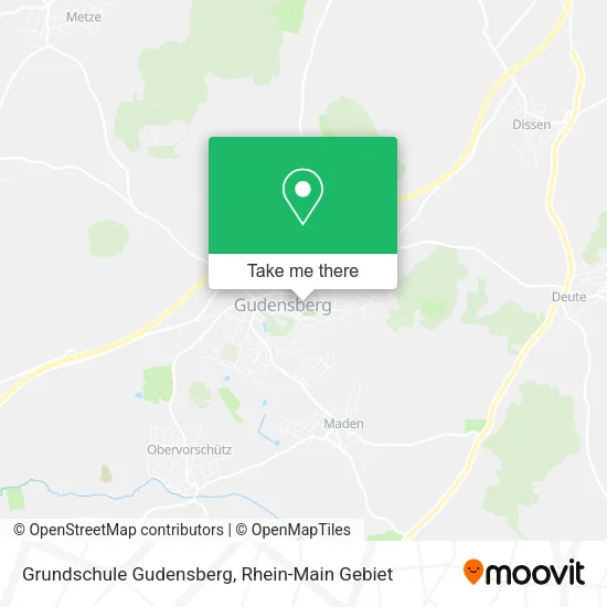 Карта Grundschule Gudensberg