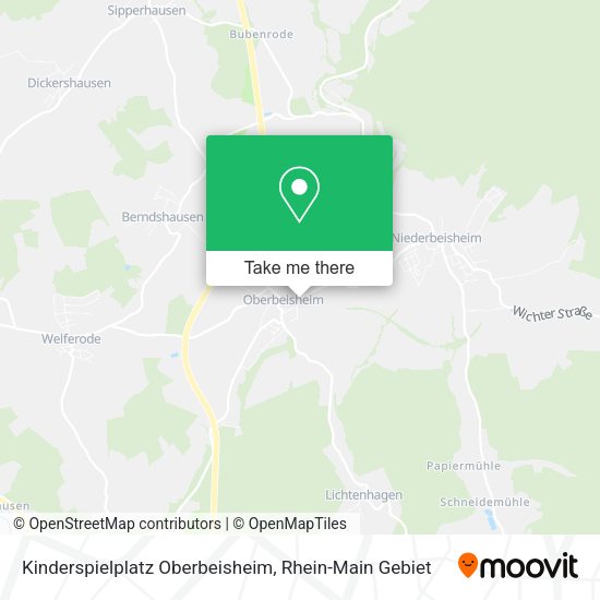 Карта Kinderspielplatz Oberbeisheim