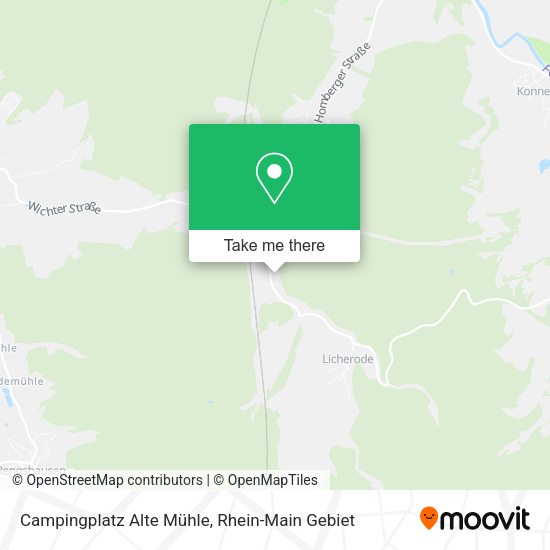 Карта Campingplatz Alte Mühle