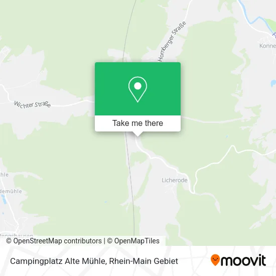 Карта Campingplatz Alte Mühle