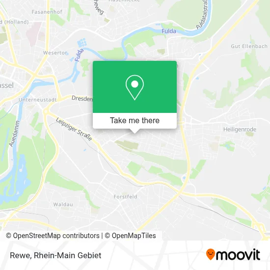 Rewe map