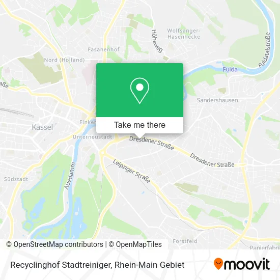 Карта Recyclinghof Stadtreiniger