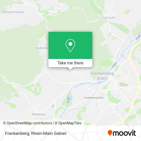 Карта Frankenberg