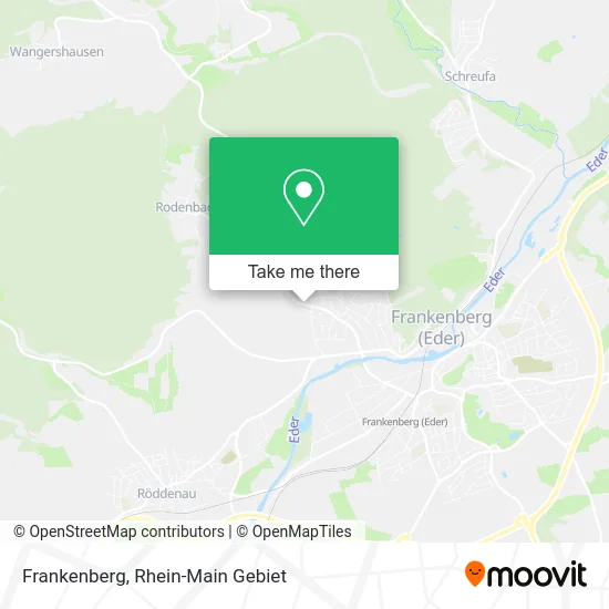 Карта Frankenberg