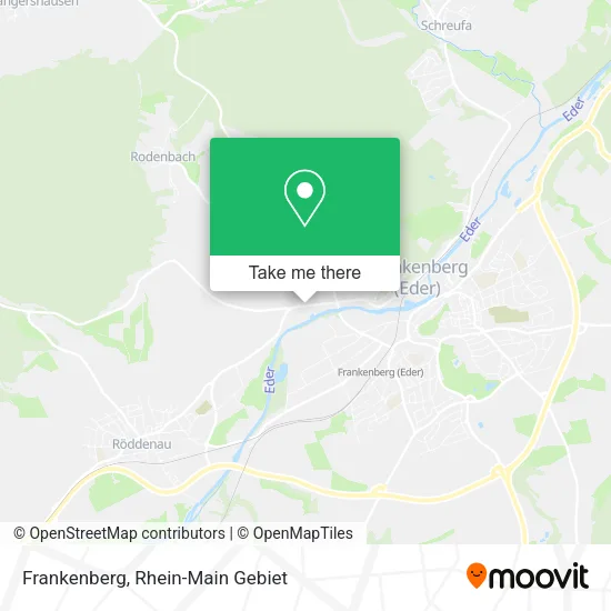Карта Frankenberg