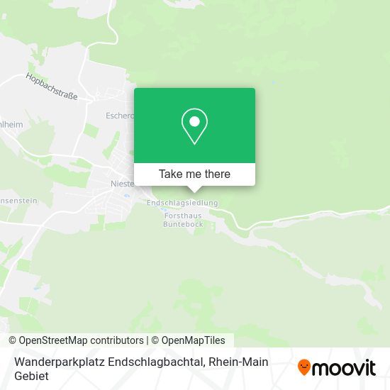 Карта Wanderparkplatz Endschlagbachtal