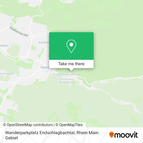 Карта Wanderparkplatz Endschlagbachtal