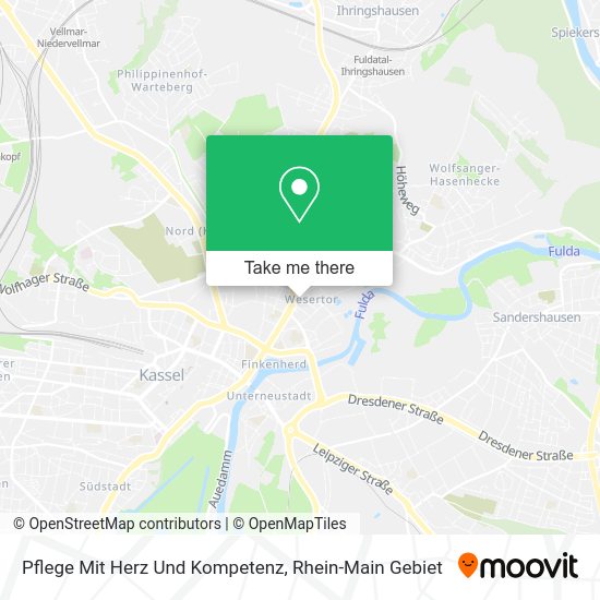 Карта Pflege Mit Herz Und Kompetenz