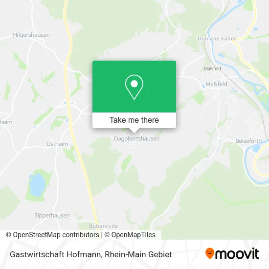 Карта Gastwirtschaft Hofmann