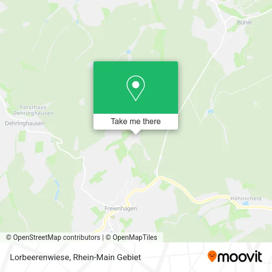 Lorbeerenwiese map