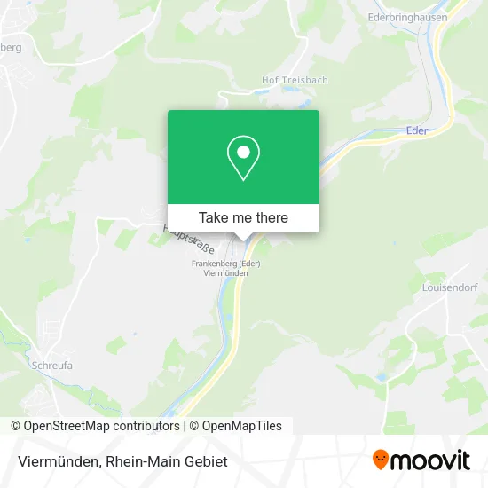 Карта Viermünden