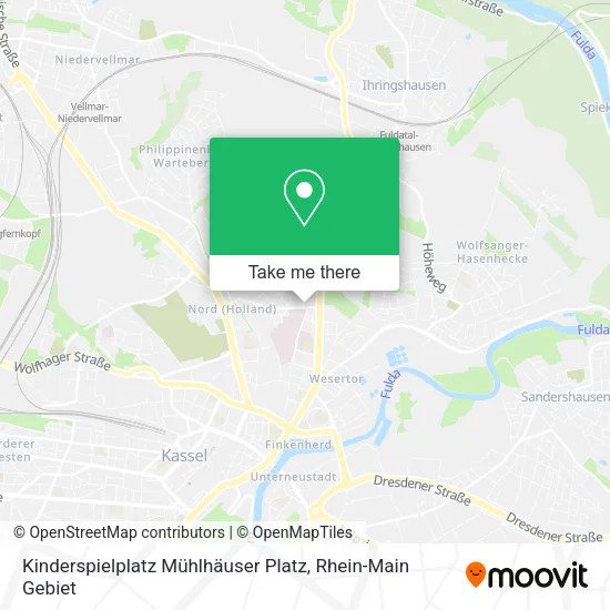 Карта Kinderspielplatz Mühlhäuser Platz
