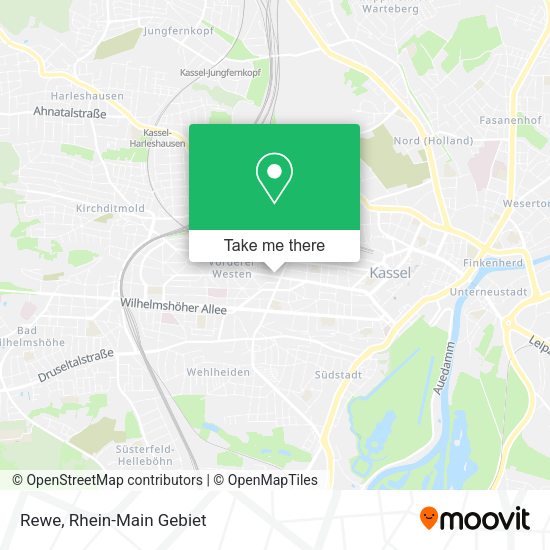 Карта Rewe