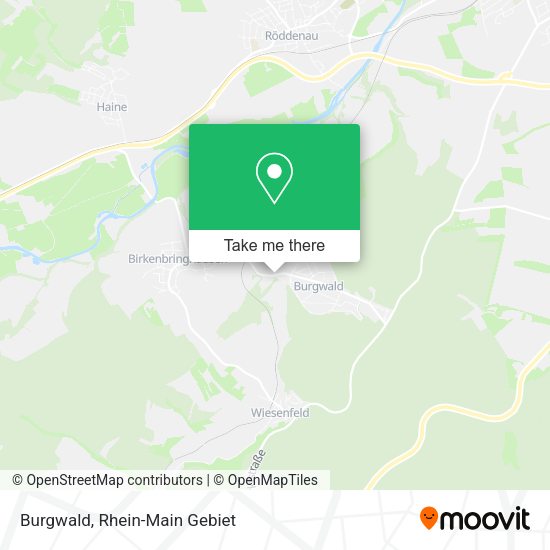Карта Burgwald