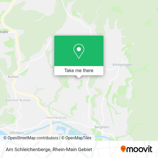 Карта Am Schleichenberge