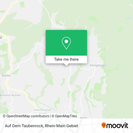 Карта Auf Dem Taubenrock