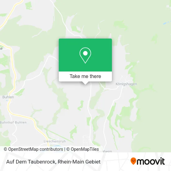 Карта Auf Dem Taubenrock