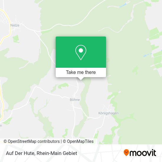 Карта Auf Der Hute