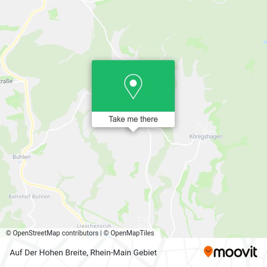 Карта Auf Der Hohen Breite