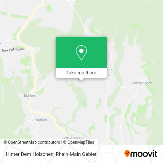 Карта Hinter Dem Hölzchen