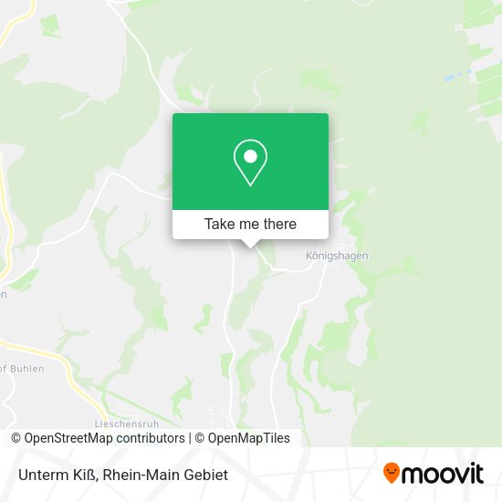 Карта Unterm Kiß