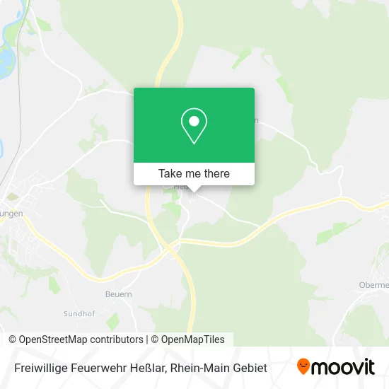 Карта Freiwillige Feuerwehr Heßlar