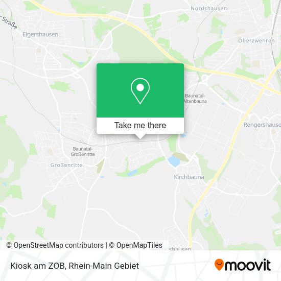 Карта Kiosk am ZOB