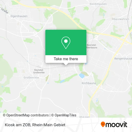 Карта Kiosk am ZOB