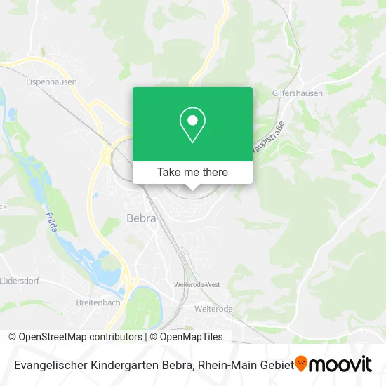 Evangelischer Kindergarten Bebra map